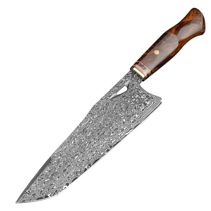 Damascus Steel Professional Kitchen Chef’s Knife - 8.5 Inch Blade