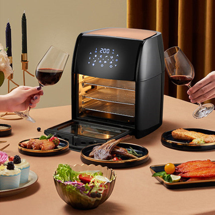 Miui 10L Air Circulation Fryer with Touch Screen Control - 1800W Visual Fryer